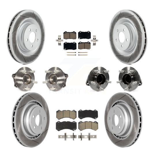 [Avant + Arrière] Kit d'ensemble roulement de roue et moyeu pour Dodge Challenger Charger KBB-120576