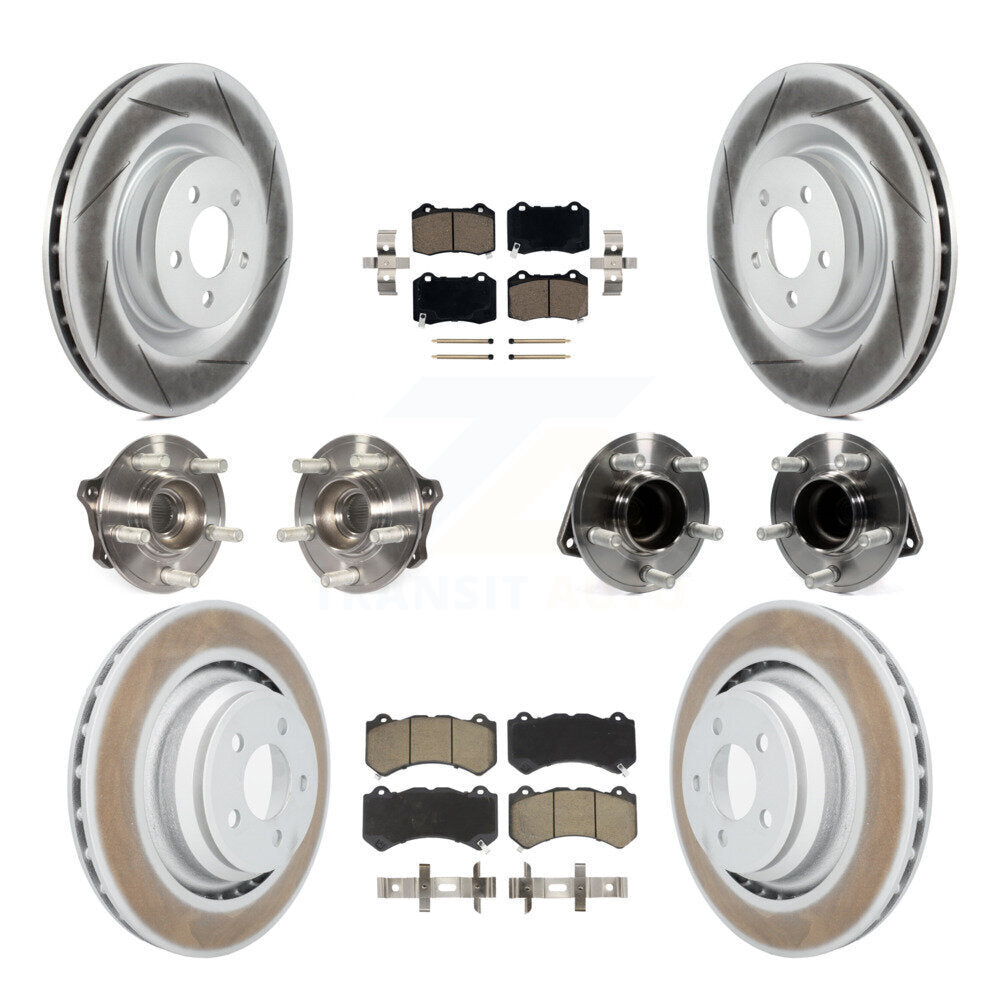 [Avant + Arrière] Kit d'ensemble roulement de roue et moyeu pour Dodge Challenger Charger KBB-120577