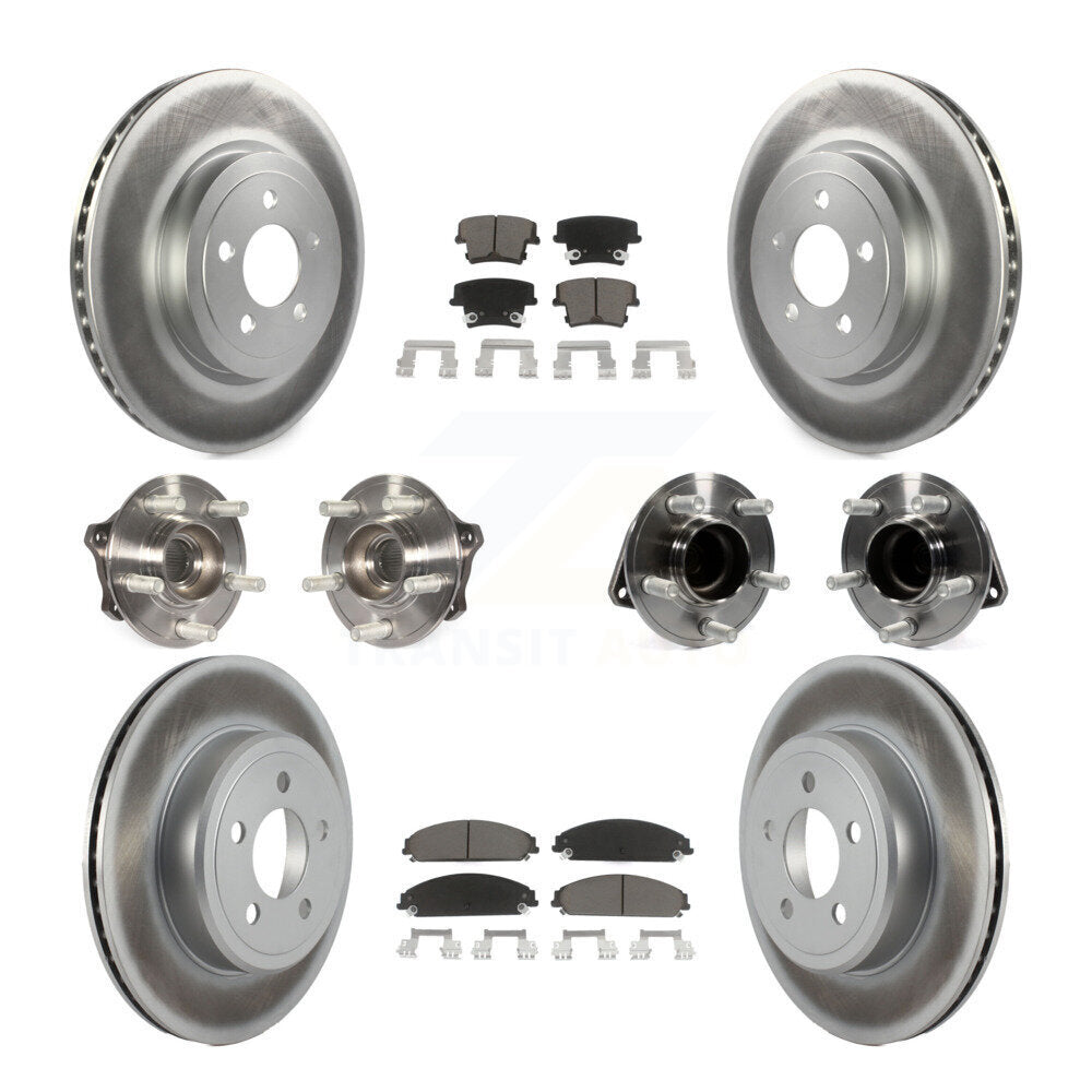 [Avant + Arrière] Kit d'ensemble roulement de roue et moyeu pour Dodge Challenger Chrysler 300 Charger KBB-120578