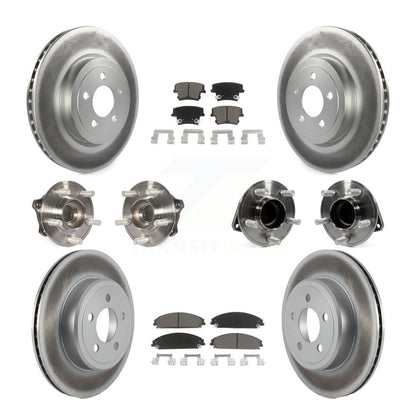 [Avant + Arrière] Kit d'ensemble roulement de roue et moyeu pour Dodge Challenger Chrysler 300 Charger KBB-120578