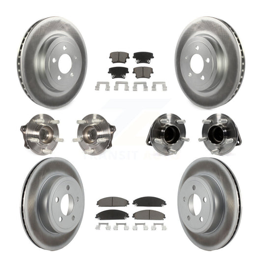 [Avant + Arrière] Kit d'ensemble roulement de roue et moyeu pour Dodge Challenger Chrysler 300 Charger KBB-120578