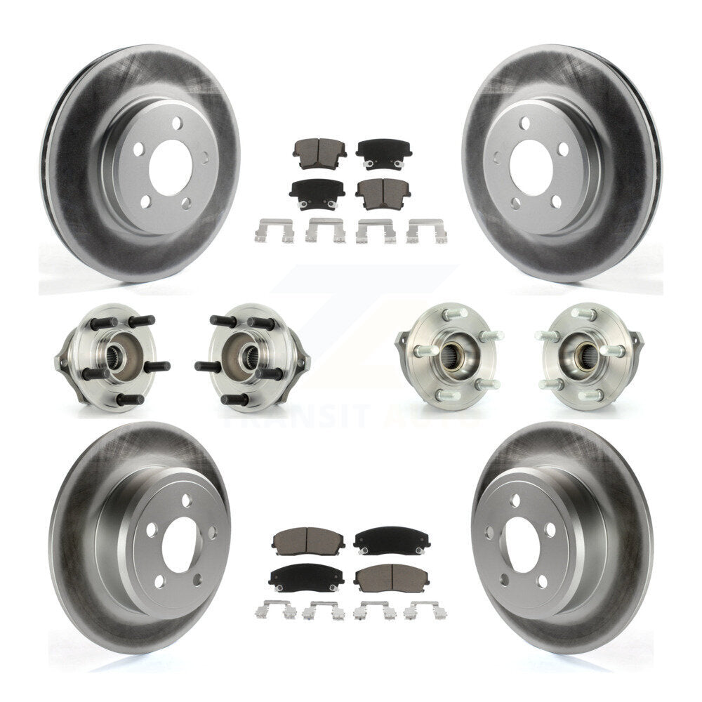 [Avant + Arrière] Kit d'ensemble roulement de roue et moyeu pour Dodge Charger Magnum AWD avec 2.7L KBB-120579