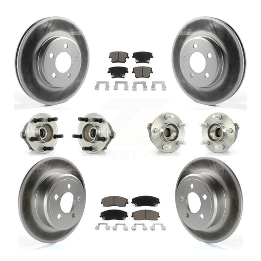 [Avant + Arrière] Kit d'ensemble roulement de roue et moyeu pour Dodge Charger Magnum AWD avec 2.7L KBB-120579