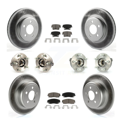 [Avant + Arrière] Kit d'ensemble roulement de roue et moyeu pour Dodge Charger Chrysler 300 AWD avec 2.7L KBB-120582