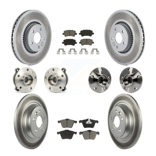 [Avant + Arrière] Kit d'ensemble roulement de roue et moyeu pour Volvo S60 V60 Cross Country KBB-120595