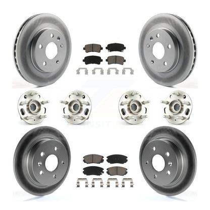 [Avant + Arrière] Kit d'ensemble roulement de roue et moyeu pour 2013-2015 Chevrolet Malibu Naturally Aspirated KBB-120597