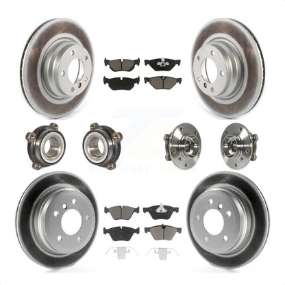 [Avant + Arrière] Kit d'ensemble roulement de roue et moyeu pour 2012 BMW X1 xDrive28i avec AWD avec 300mm Diameter Rotor KBB-120600 par Transit Auto
