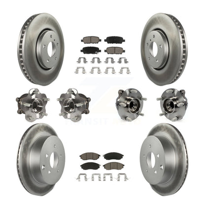 [Avant + Arrière] Kit d'ensemble roulement de roue et moyeu pour INFINITI FX35 QX70 KBB-120611