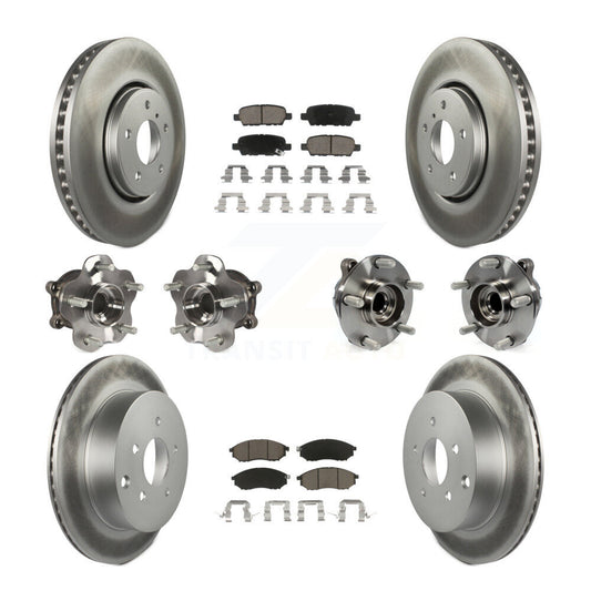 [Avant + Arrière] Kit d'ensemble roulement de roue et moyeu pour INFINITI FX35 QX70 KBB-120611