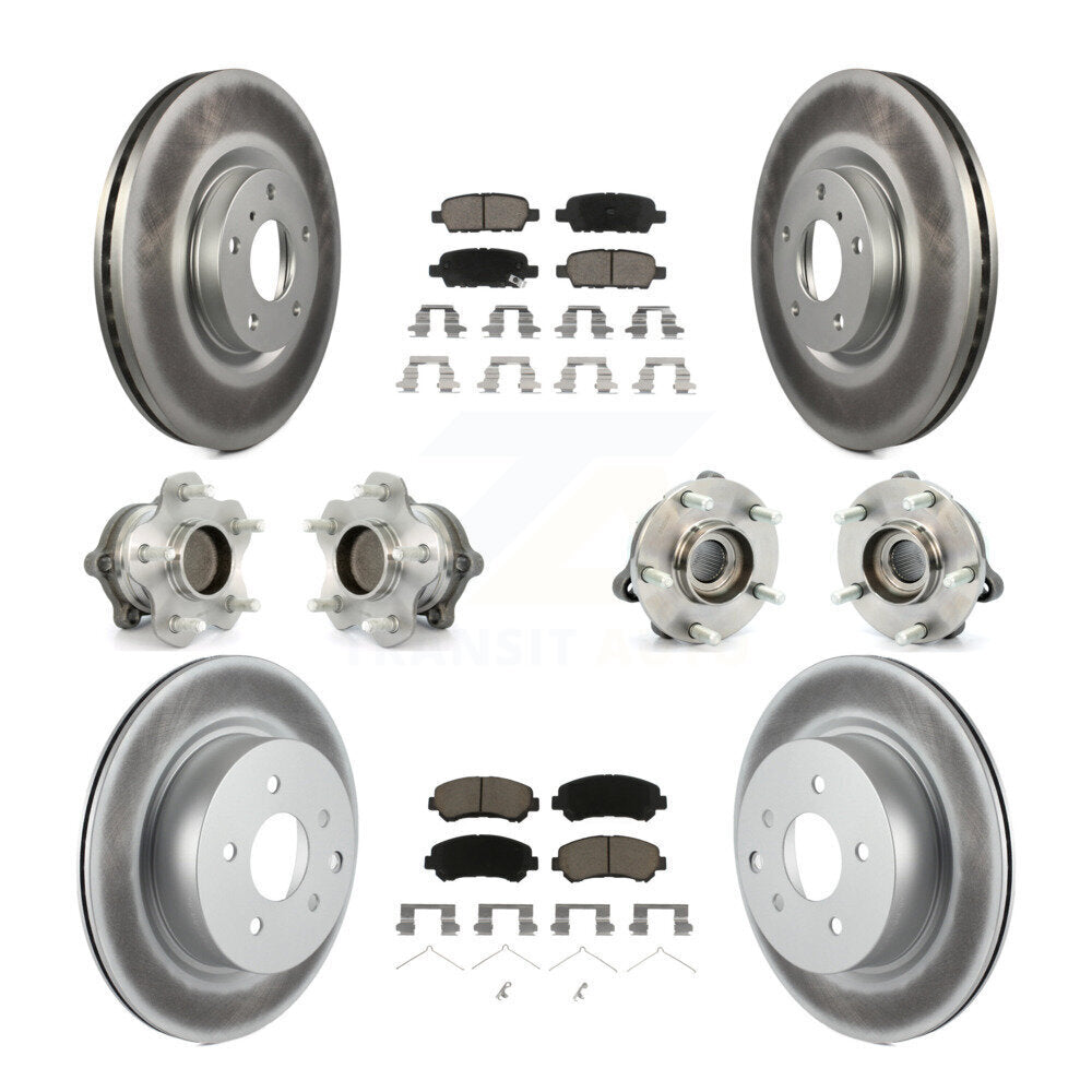 [Avant + Arrière] Kit d'ensemble roulement de roue et moyeu pour Nissan Maxima KBB-120615