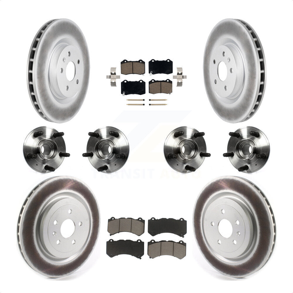 [Avant + Arrière] Kit d'ensemble roulement de roue et moyeu pour 2014 Chevrolet Camaro ZL1 KBB-120622 par Transit Auto
