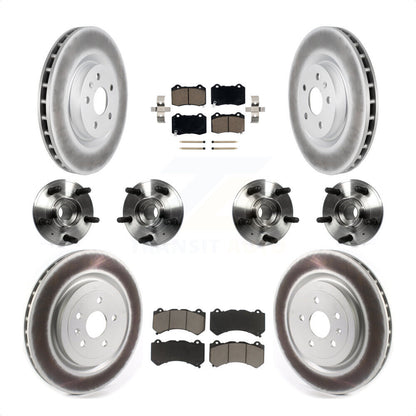 [Avant + Arrière] Kit d'ensemble roulement de roue et moyeu pour 2014 Chevrolet Camaro ZL1 KBB-120622 par Transit Auto