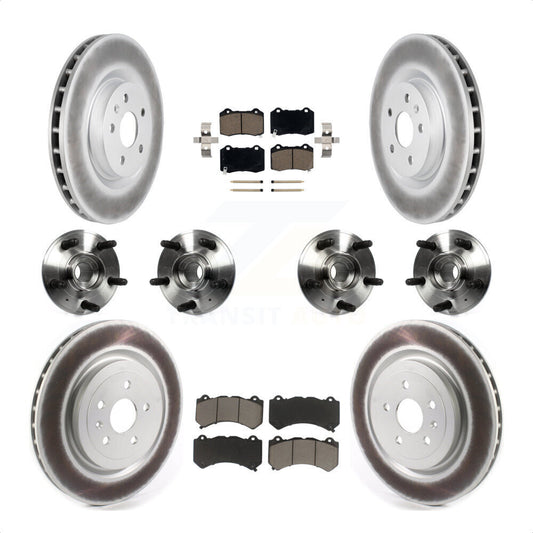 [Avant + Arrière] Kit d'ensemble roulement de roue et moyeu pour 2014 Chevrolet Camaro ZL1 KBB-120622 par Transit Auto