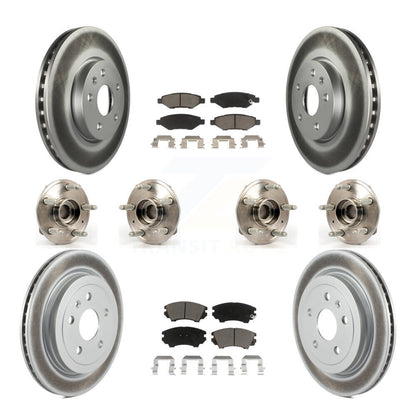 [Avant + Arrière] Kit d'ensemble roulement de roue et moyeu pour Chevrolet Camaro KBB-120623