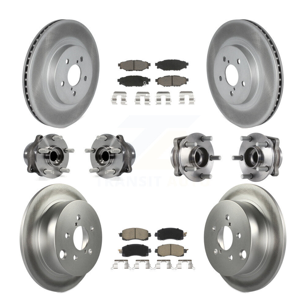 [Avant + Arrière] Kit d'ensemble roulement de roue et moyeu pour Subaru Crosstrek Impreza KBB-120624