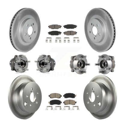 [Avant + Arrière] Kit d'ensemble roulement de roue et moyeu pour Subaru Crosstrek Impreza KBB-120624