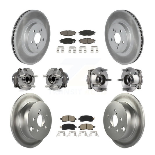 [Avant + Arrière] Kit d'ensemble roulement de roue et moyeu pour Subaru Crosstrek Impreza KBB-120624