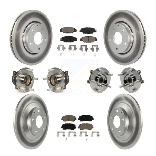 [Avant + Arrière] Kit d'ensemble roulement de roue et moyeu pour Mazda CX-5 KBB-120628