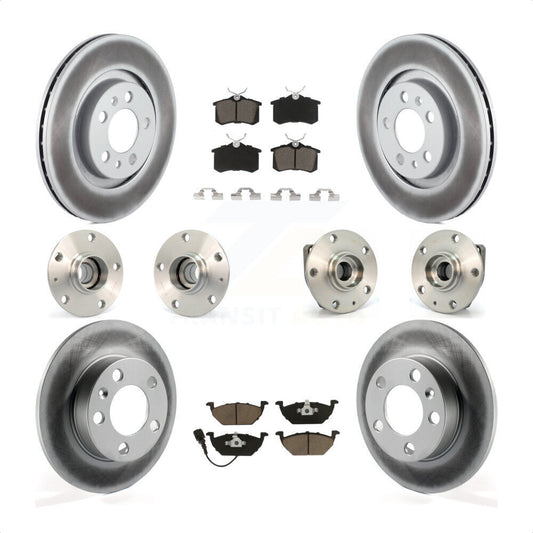 [Avant + Arrière] Kit d'ensemble roulement de roue et moyeu pour Volkswagen Golf City KBB-120632 par Transit Auto