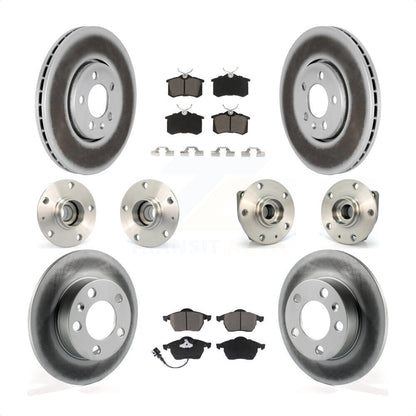 [Avant + Arrière] Kit d'ensemble roulement de roue et moyeu pour 2006 Volkswagen Golf 1.8L KBB-120633 par Transit Auto