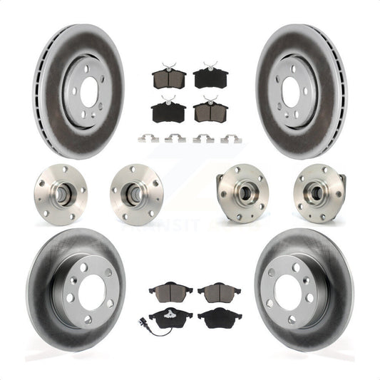 [Avant + Arrière] Kit d'ensemble roulement de roue et moyeu pour 2006 Volkswagen Golf 1.8L KBB-120633 par Transit Auto