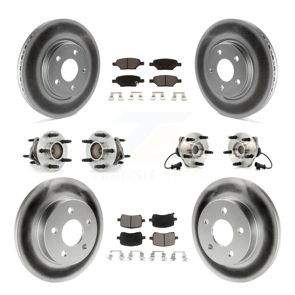 [Avant + Arrière] Kit d'ensemble roulement de roue et moyeu pour Chevrolet Malibu HHR Pontiac G6 KBB-120635