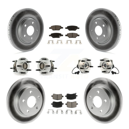 [Avant + Arrière] Kit d'ensemble roulement de roue et moyeu pour Chevrolet Malibu HHR Pontiac G6 KBB-120635