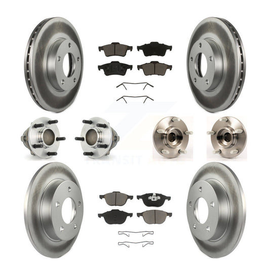 [Avant + Arrière] Kit d'ensemble roulement de roue et moyeu pour Mazda 3 2.0L avec 4-Wheel ABS KBB-120637