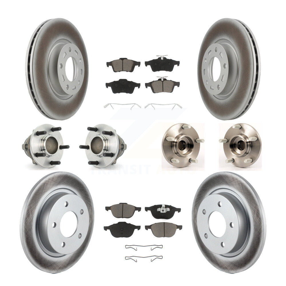 [Avant + Arrière] Kit d'ensemble roulement de roue et moyeu pour Mazda 3 2.3L avec 4-Wheel ABS KBB-120639