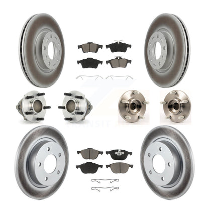 [Avant + Arrière] Kit d'ensemble roulement de roue et moyeu pour Mazda 3 2.3L avec 4-Wheel ABS KBB-120639