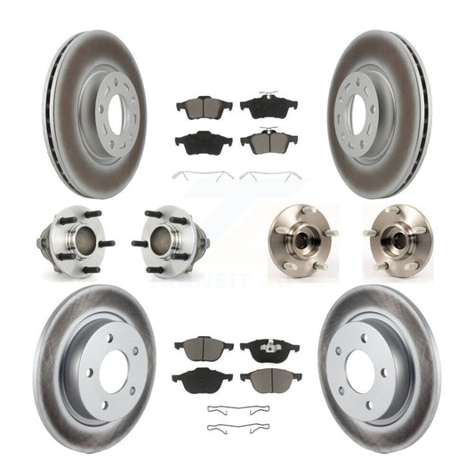 [Avant + Arrière] Kit d'ensemble roulement de roue et moyeu pour Mazda 3 2.3L avec 4-Wheel ABS KBB-120639