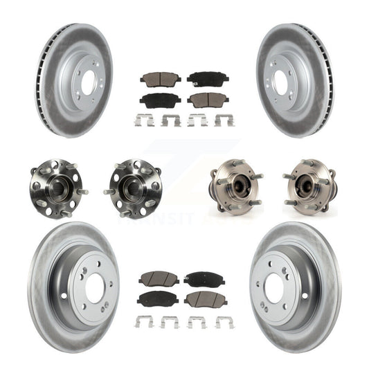 [Avant + Arrière] Kit d'ensemble roulement de roue et moyeu pour Hyundai Genesis 3.8L KBB-120649