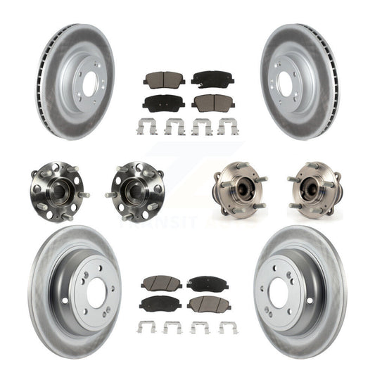 [Avant + Arrière] Kit d'ensemble roulement de roue et moyeu pour Hyundai Genesis 3.8L KBB-120651