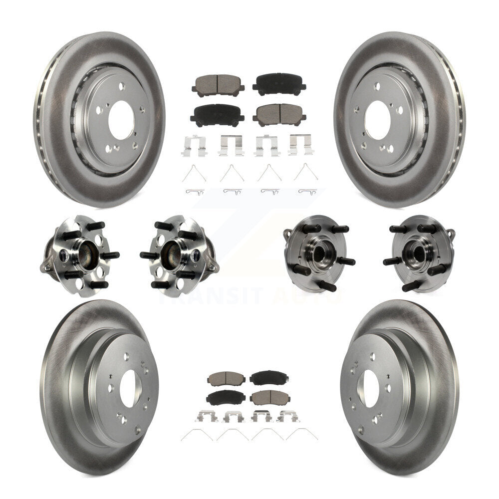 [Avant + Arrière] Kit d'ensemble roulement de roue et moyeu pour 2015-2017 Honda Odyssey KBB-120653