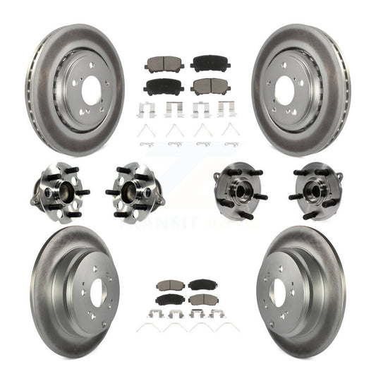 [Avant + Arrière] Kit d'ensemble roulement de roue et moyeu pour 2015-2017 Honda Odyssey KBB-120653