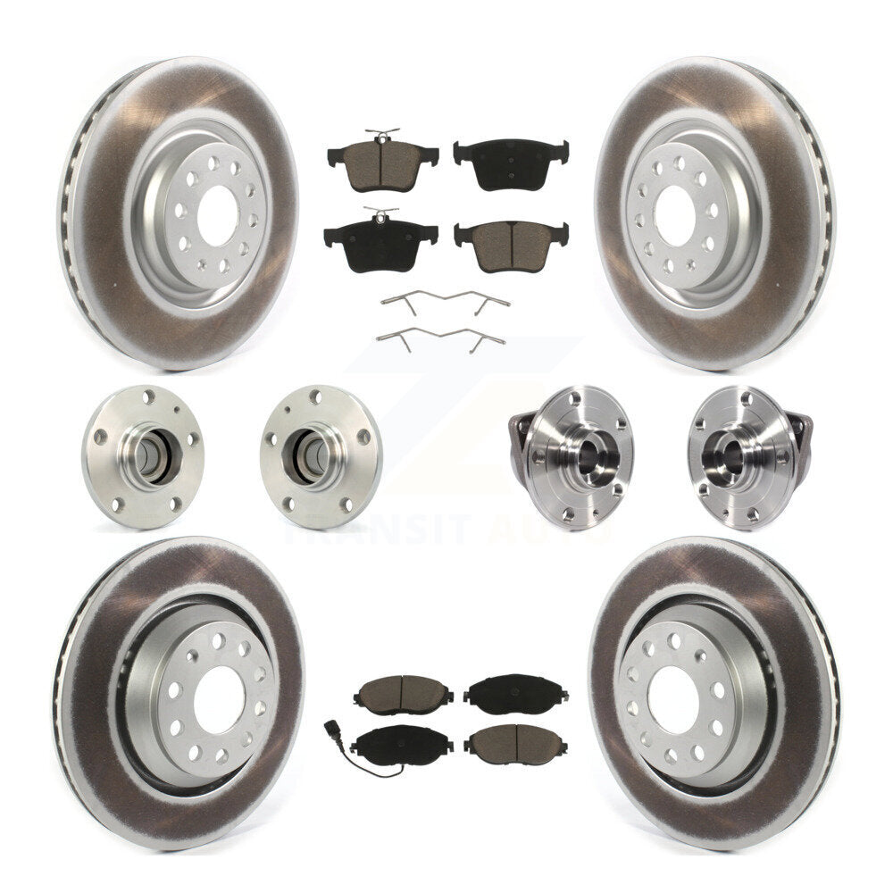 [Avant + Arrière] Kit d'ensemble roulement de roue et moyeu pour 2019-2020 Volkswagen Arteon FWD KBB-120655