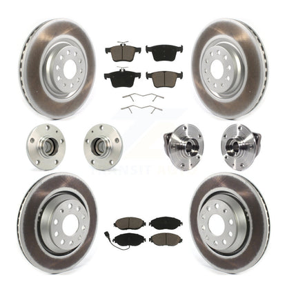 [Avant + Arrière] Kit d'ensemble roulement de roue et moyeu pour 2019-2020 Volkswagen Arteon FWD KBB-120655