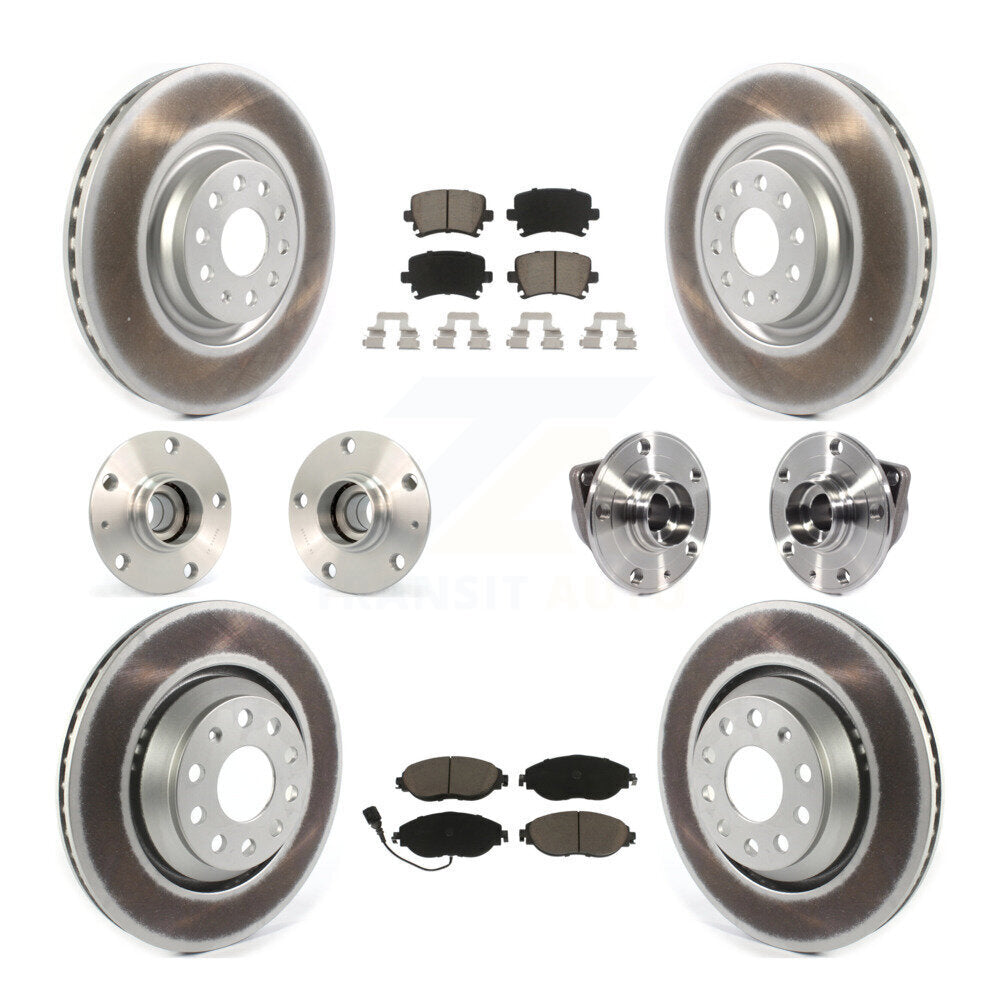 [Avant + Arrière] Kit d'ensemble roulement de roue et moyeu pour Volkswagen GTI KBB-120656