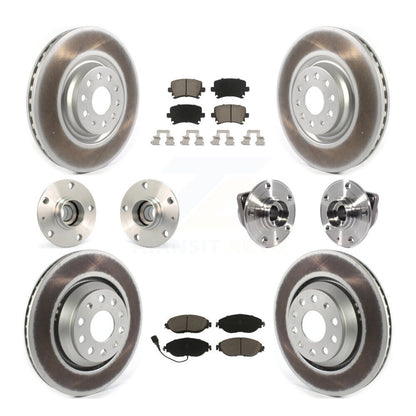 [Avant + Arrière] Kit d'ensemble roulement de roue et moyeu pour Volkswagen GTI KBB-120656