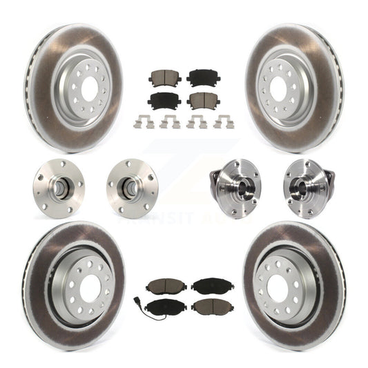 [Avant + Arrière] Kit d'ensemble roulement de roue et moyeu pour Volkswagen GTI KBB-120656