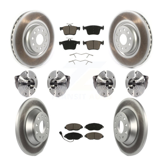 [Avant + Arrière] Kit d'ensemble roulement de roue et moyeu pour Volkswagen Tiguan KBB-120660