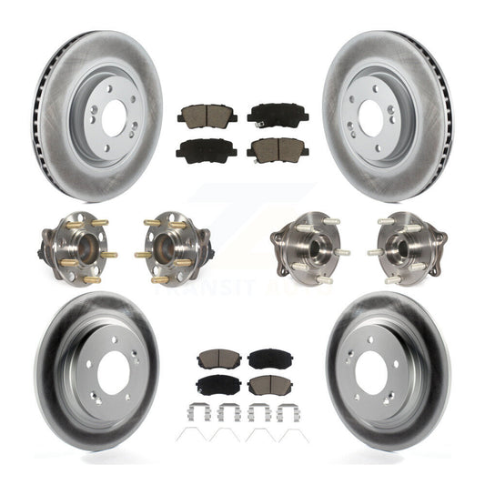 [Avant + Arrière] Kit d'ensemble roulement de roue et moyeu pour Kia Optima avec Electric Parking KBB-120664