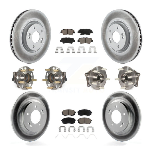 [Avant + Arrière] Kit d'ensemble roulement de roue et moyeu pour 2016 Hyundai Sonata GAS engine avec Electric Parking KBB-120666