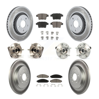 [Avant + Arrière] Kit d'ensemble roulement de roue et moyeu pour Ford Five Hundred Freestyle Taurus Mercury Montego X Sable FWD KBB-120668