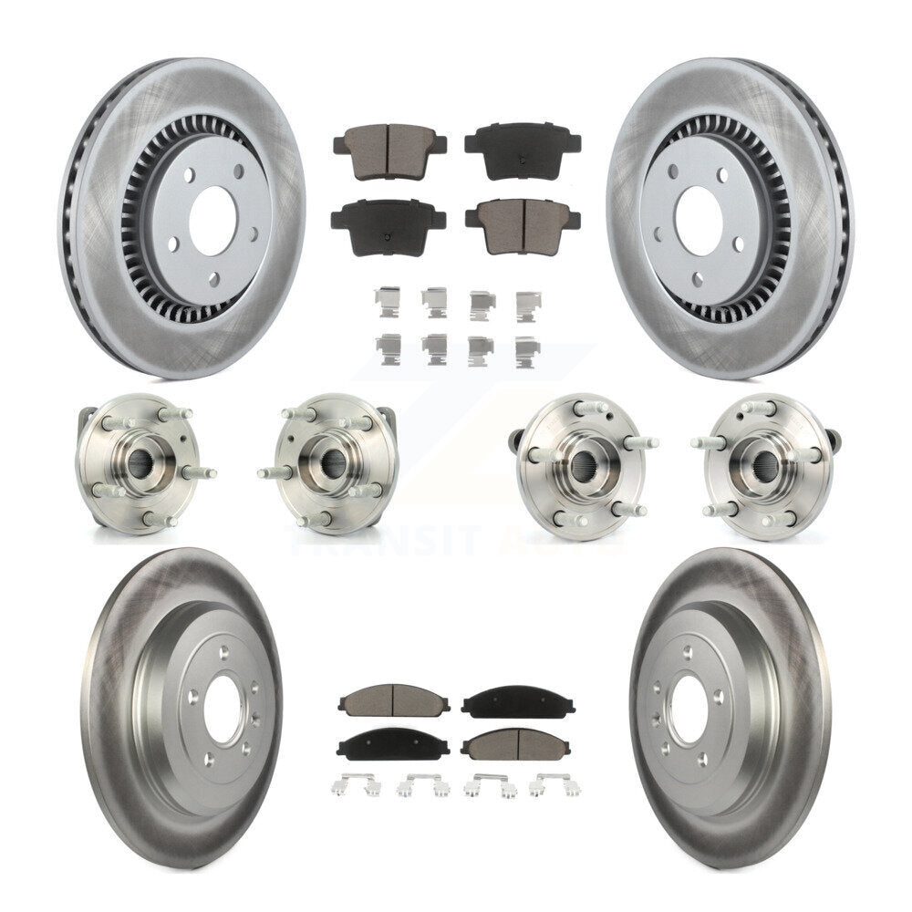 [Avant + Arrière] Kit d'ensemble roulement de roue et moyeu pour Ford Five Hundred Freestyle Taurus Mercury Montego X Sable AWD KBB-120669