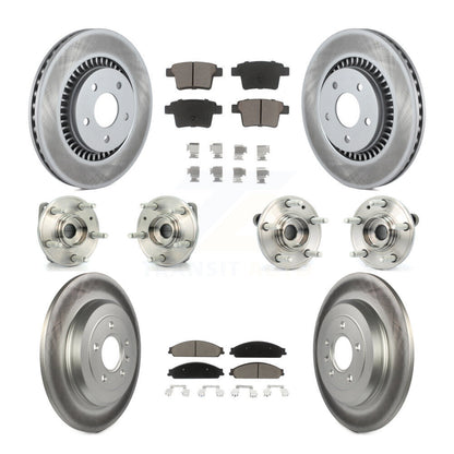 [Avant + Arrière] Kit d'ensemble roulement de roue et moyeu pour Ford Five Hundred Freestyle Taurus Mercury Montego X Sable AWD KBB-120669