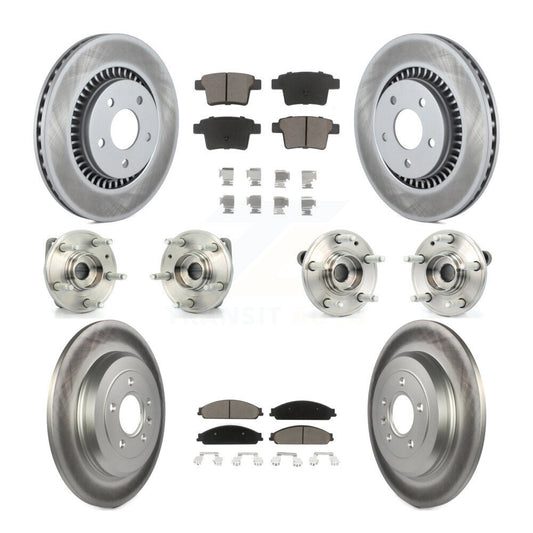 [Avant + Arrière] Kit d'ensemble roulement de roue et moyeu pour Ford Five Hundred Freestyle Taurus Mercury Montego X Sable AWD KBB-120669