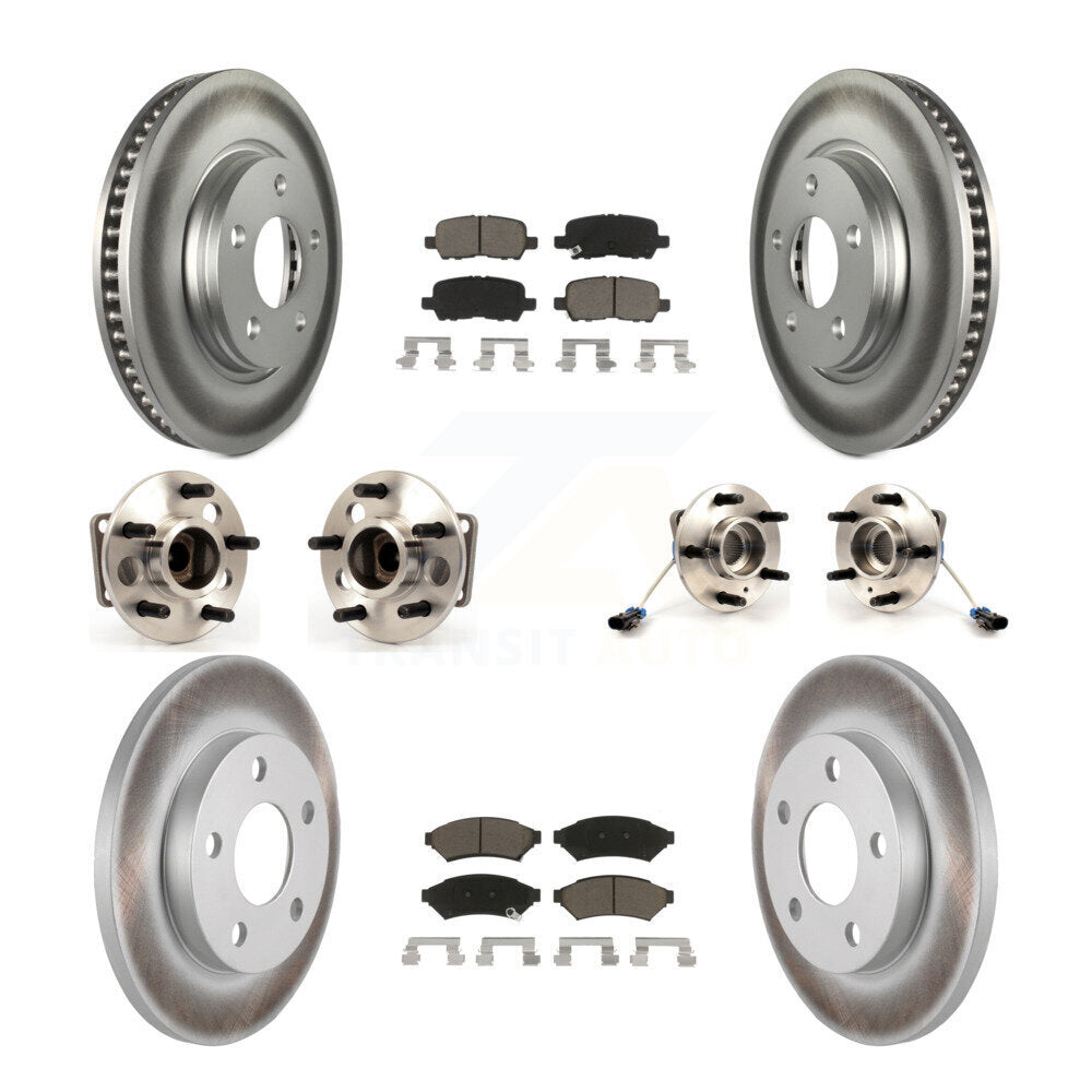 [Avant + Arrière] Kit d'ensemble roulement de roue et moyeu pour Pontiac Grand Prix Buick LaCrosse Allure KBB-120670