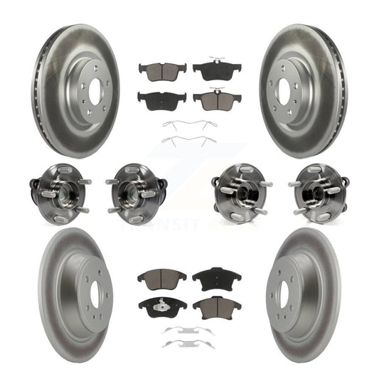 [Avant + Arrière] Kit d'ensemble roulement de roue et moyeu pour Ford Fusion Lincoln MKZ KBB-120676