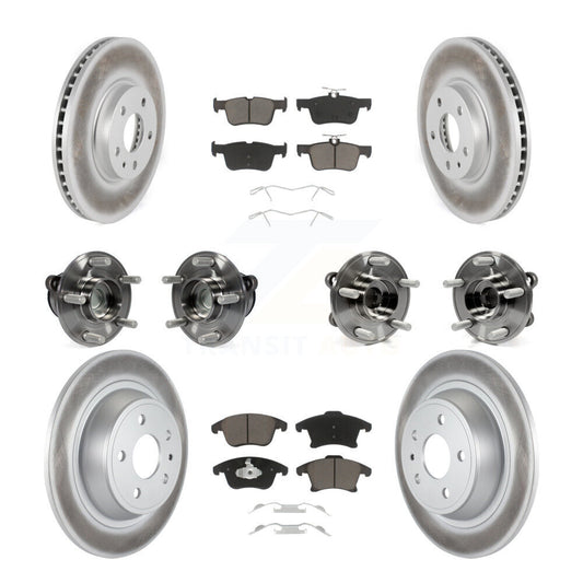 [Avant + Arrière] Kit d'ensemble roulement de roue et moyeu pour Ford Fusion Lincoln MKZ KBB-120678